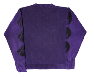YSL x Minus Us Purple Knit Sweater