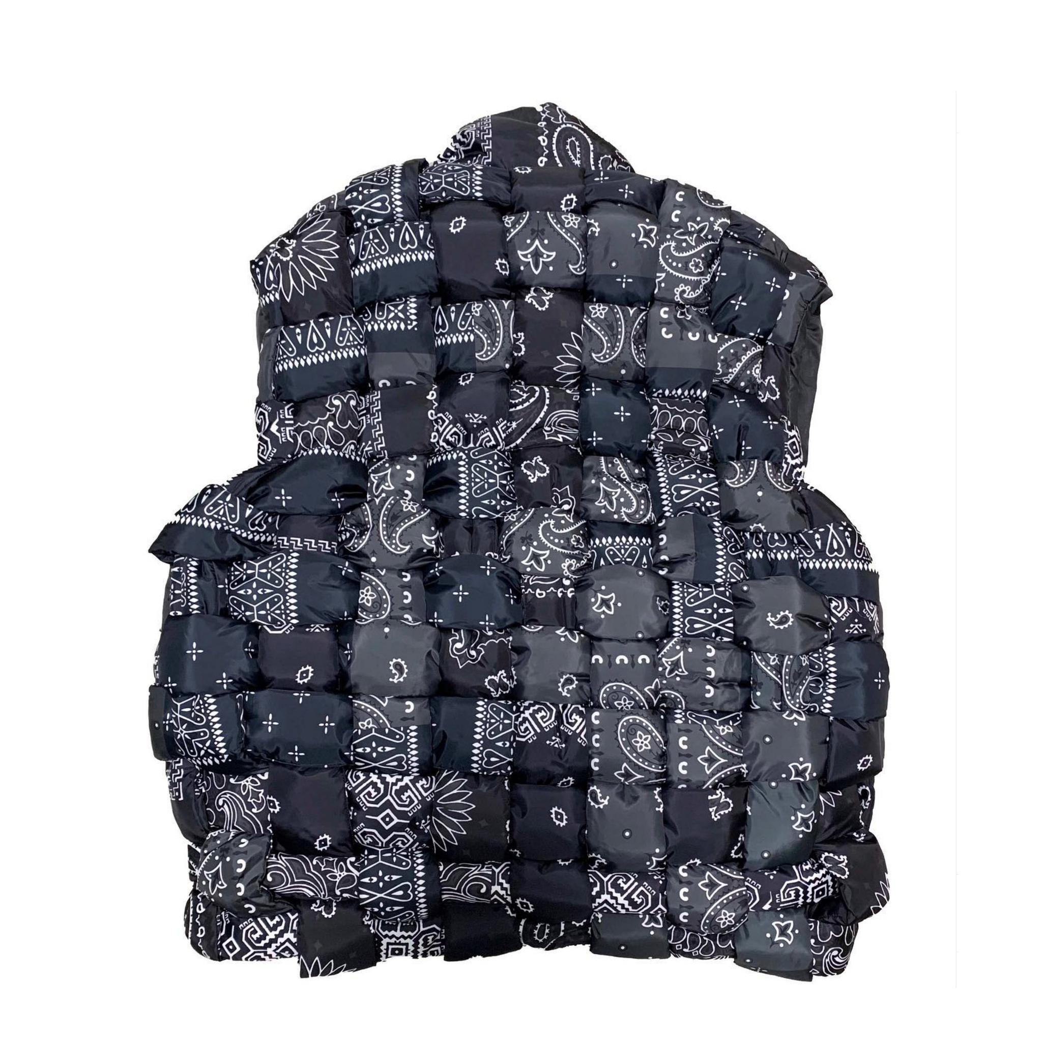 Kapital Paisley Puffer Vest