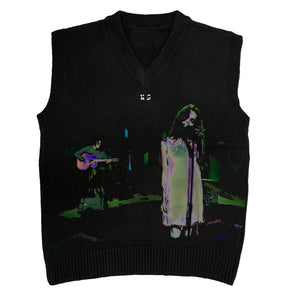 Spring Cable Knit Vest
